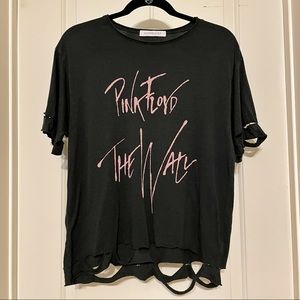 Daydreamer Pink Floyd The Wall Shredded Tee